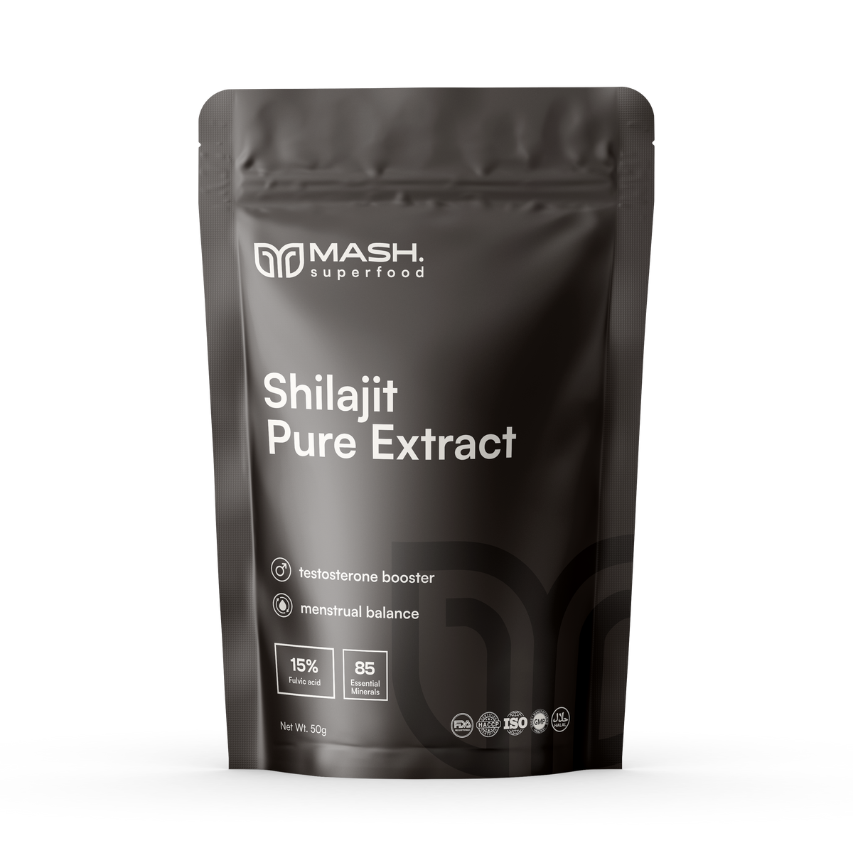 Shilajit Pure Extract Hars Kopen | Pure Himalaya Shilajit van MASH