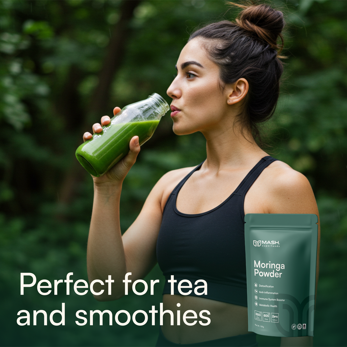 Moringa Blad Poeder Kopen | 100% Biologisch Superfood van MASH