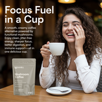Paddenstoelenkoffie Kopen | Natuurlijke energie en focus zonder cafeïnedip van MASH