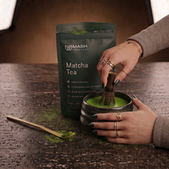 MASH® Matcha Ceremonial Quality - Pure Organic Tea 50gr | Keto & Vegan Friendly