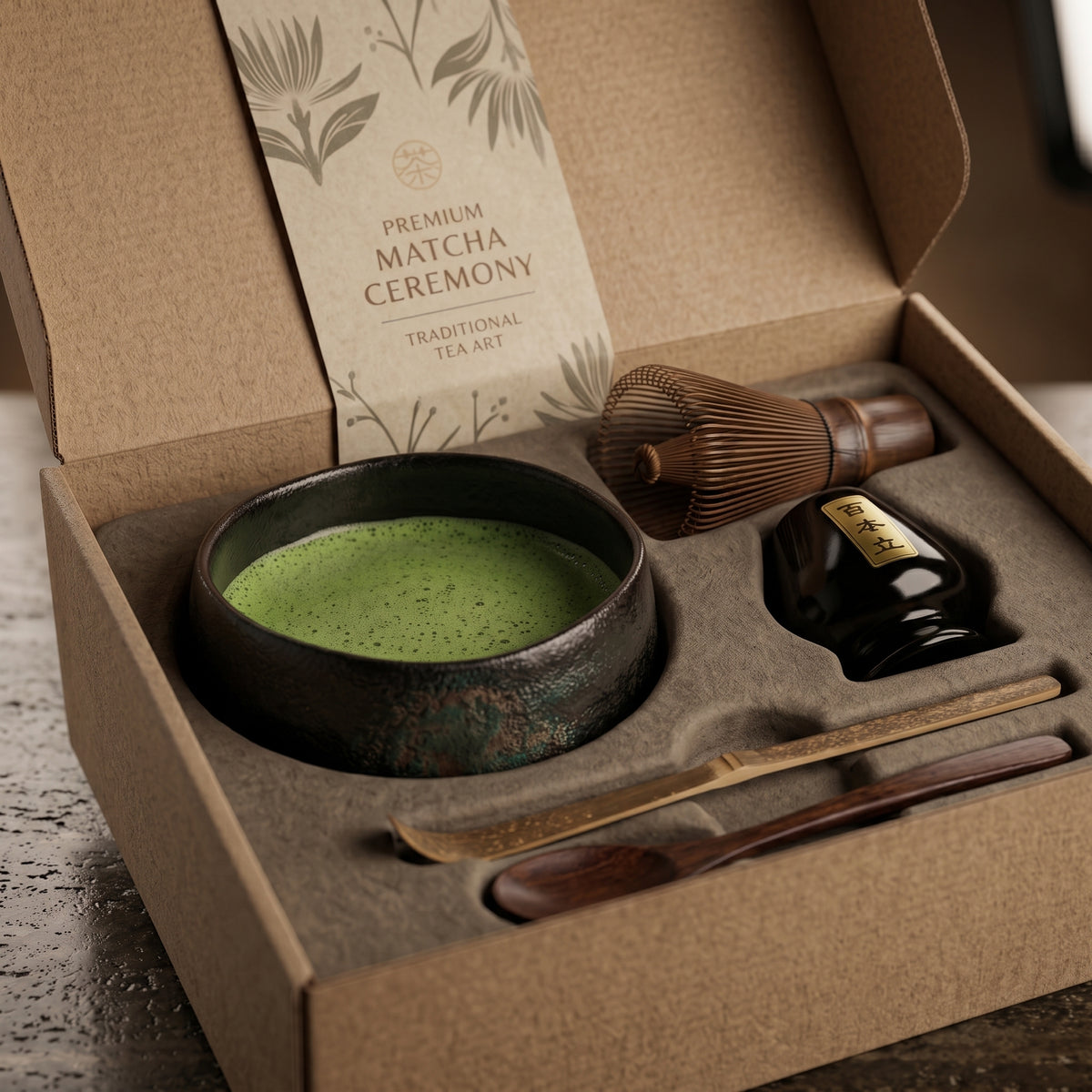 MASH® Ceremonial Matcha Set Complete - Midnight
