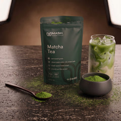 MASH® Matcha Ceremoniële Kwaliteit - Pure Biologische Thee 50gr | Keto- & Veganistisch