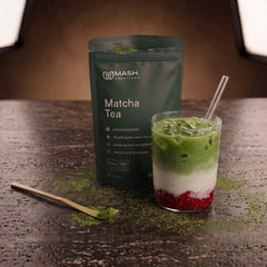 MASH® Matcha Ceremoniële Kwaliteit - Pure Biologische Thee 50gr | Keto- & Veganistisch