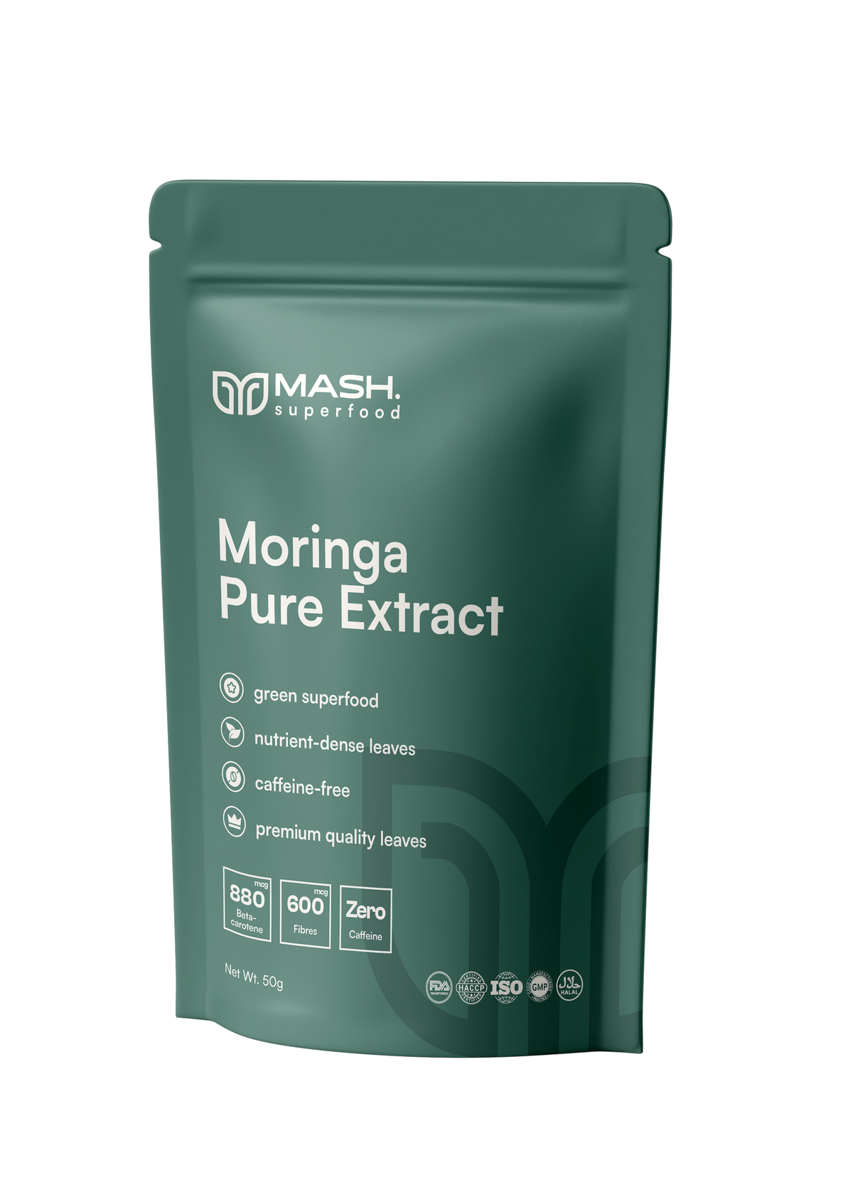 MASH. Poudre de feuilles de moringa premium | Superaliment pur et puissant