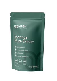 MASH. Poudre de feuilles de moringa premium | Superaliment pur et puissant