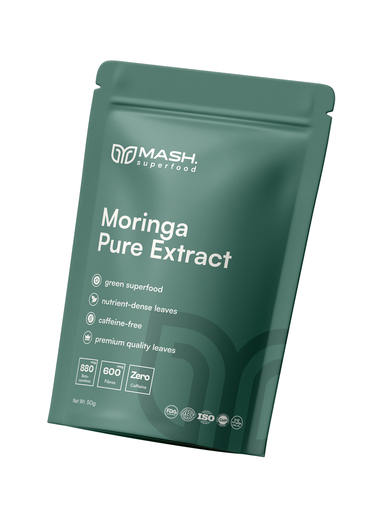 MASH. Poudre de feuilles de moringa premium | Superaliment pur et puissant