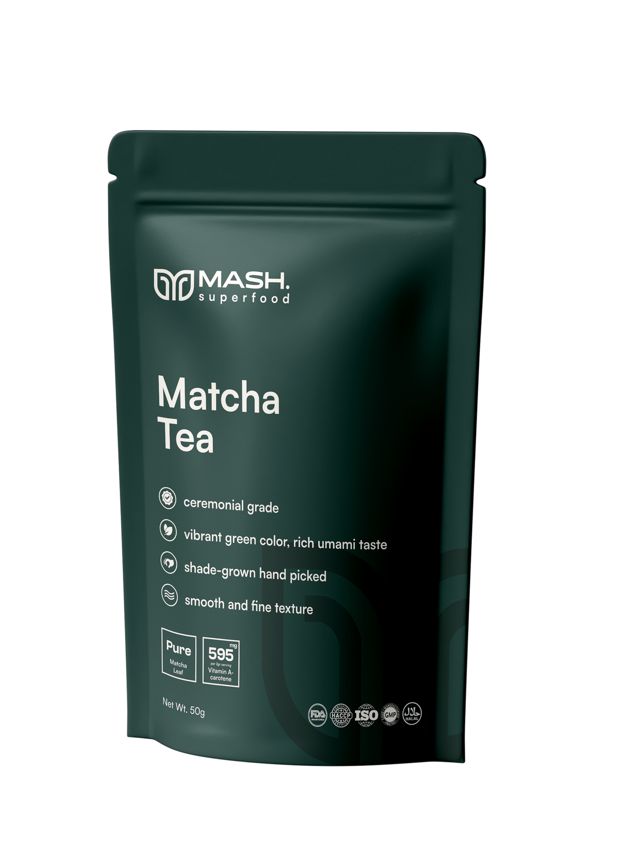 MASH. Thé matcha bio pur | Convient aux régimes cétogène et végétalien