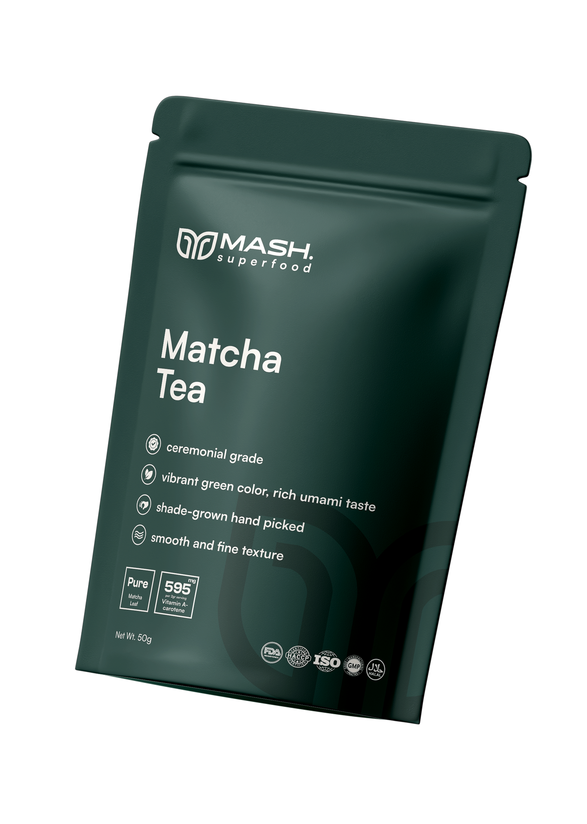 MASH. Thé matcha bio pur | Convient aux régimes cétogène et végétalien
