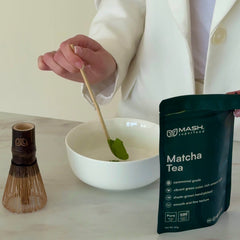 MASH® Matcha Ceremonial Quality - Pure Organic Tea 50gr | Keto & Vegan Friendly