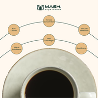 MASH. Café cétogène | Énergie et combustion des graisses intelligentes en un seul produit