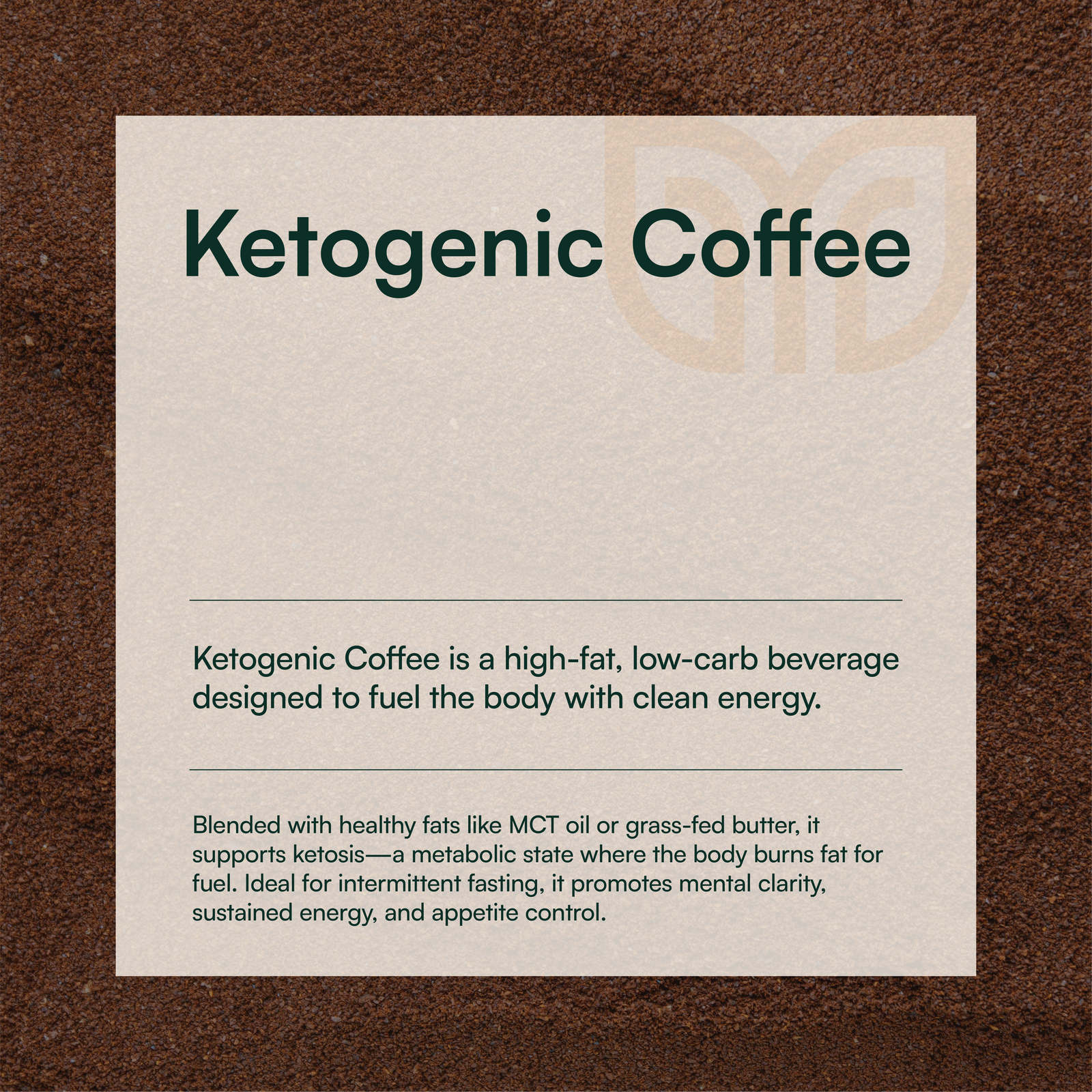 Koop Keto Koffie | Slimme energie en Metabolisme MCT-rijk