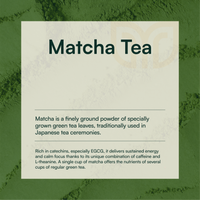 MASH. Pure Organic Matcha Tea | Keto & Vegan Friendly