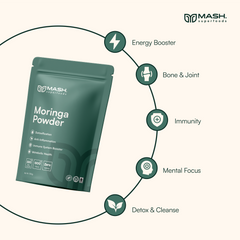 Moringa Blad Poeder Kopen | 100% Biologisch Superfood van MASH