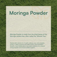 MASH. Poudre de feuilles de moringa premium | Superaliment pur et puissant
