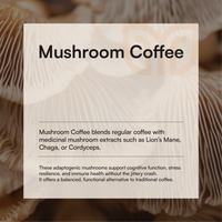 Purée de café aux champignons | Énergie et concentration naturelles sans caféine