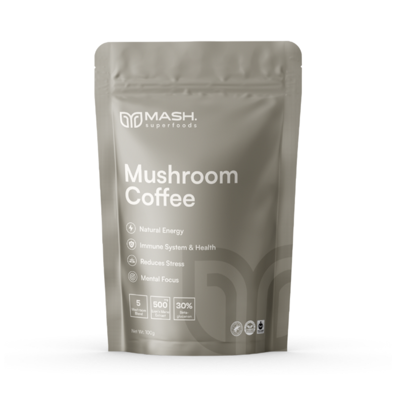 MASH. Mushroom Coffee – Natural Energy & Focus without the Caffeine Crash