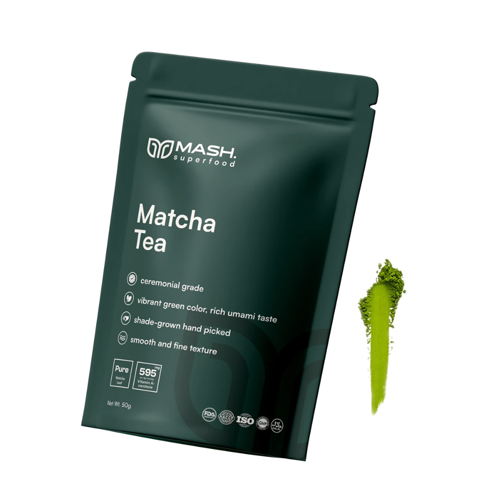 mash matcha tea
