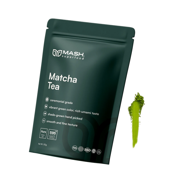 MASH. Pure Organic Matcha Tea | Keto & Vegan Friendly